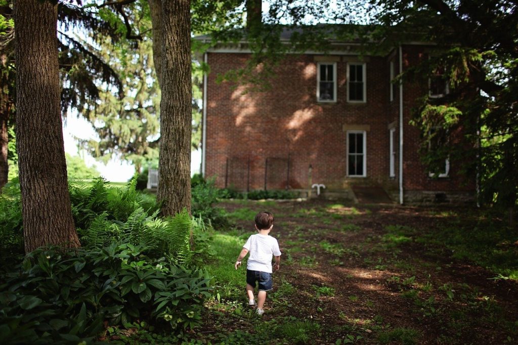 alone, boy, outdoors